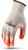 G15MCL-WM - LATEX PALM - White Mixed Fiber Knit Glove With Latex Palm-Guardmor