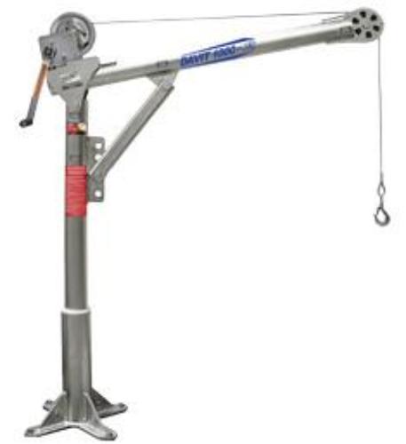 1000 lb. Steel Davit Crane – Industrial Tool Supply